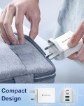 40W USB-C Fast Charger Plug with 4 Ports