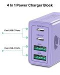 40W 4-Port USB-C Fast Charger Adapter