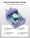 40W 4-Port USB-C Fast Charger Adapter