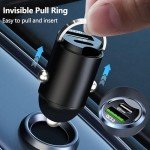 Dual Port USB-C Fast Car Charger 30W