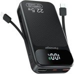 25800mAh Fast Charging Power Bank with Cables