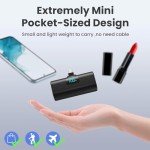 Portable 5200mAh USB-C Power Bank for iPhone 16