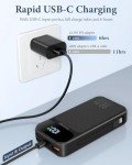 25800mAh Fast Charging Power Bank with Cables