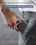 25800mAh Fast Charging Power Bank with Cables