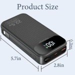 25800mAh Fast Charging Power Bank with Cables