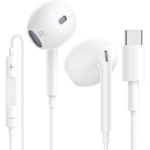 USB-C Headphones with Mic & Volume Control
