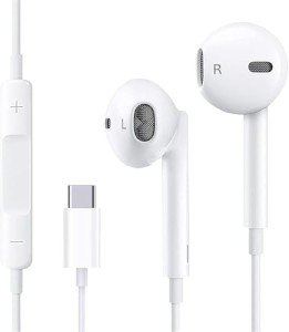 USB-C HiFi Stereo Earbuds with Mic & Control