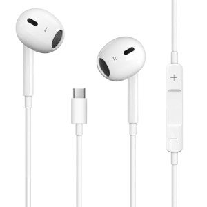 USB-C Earbuds with Microphone and Volume Control