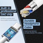 USB-C Headphones with Mic & Volume Control