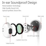 2 Pack Wired USB-C Earbuds with Mic & Volume Control