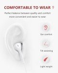 2-Pack USB-C Earbuds with Mic & Volume Control