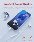 2-Pack USB-C Earbuds with Mic & Volume Control