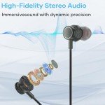 Bakibo USB-C In-Ear Headphones with Mic - Grey