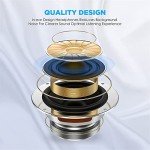 2-Pack USB-C Headphones with Mic & Volume Control