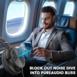 Cowyawn USB-C Over-Ear Headphones with Mic