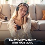 Cowyawn USB-C Over-Ear Headphones with Mic