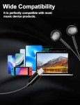 MAS CARNEY USB-C Wired Earphones with Mic