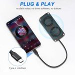 Portable USB-C Computer Speaker for Laptops & Phones