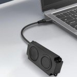 Portable USB-C Computer Speaker for Laptops & Phones