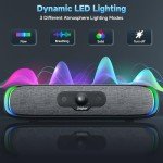 USB-C Bluetooth Soundbar with LED Lighting