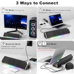 SOULION R60 Bluetooth 5.3 Soundbar with LED Lights