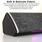 SOULION R60 Bluetooth 5.3 Soundbar with LED Lights