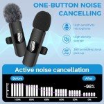 USB-C Lavalier Microphones for iPhone and Android