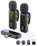 USB-C Wireless Lavalier Microphone for iPhone & Android