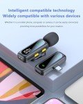 USB-C Wireless Lavalier Microphone for iPhone & Android