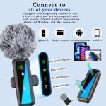 Wireless Lavalier Microphone for iPhone and Android