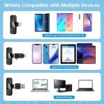USB-C Lavalier Microphones for iPhone and Android