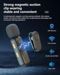 USB-C Wireless Lavalier Microphone for iPhone & Android