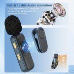 Wireless Lavalier Microphone Set for USB-C Devices