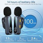 Wireless Lavalier Microphone Set for USB-C Devices