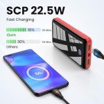 Bextoo 30000mAh USB-C Power Bank with LED Display