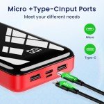 Bextoo 30000mAh USB-C Power Bank with LED Display