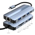 USB-C Hub with 9 Ports for Laptop