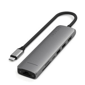 Satechi Slim 7-in-1 USB-C Hub Adapter