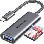 KiwiBird USB-C SD Card Reader- 4 in 1