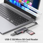 KiwiBird USB-C SD Card Reader- 4 in 1
