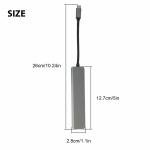 USB-C Hub with 7 Ports and HDMI 4K Adapter