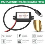 USB-C Quick Charge Converter for Cars