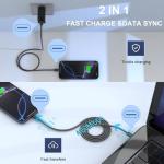 5-Pack 6FT USB-C to USB-C Fast Charging Cables