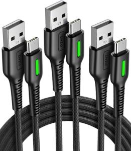 INIU USB-A to USB-C Fast Charging Cable Pack