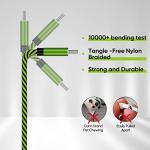 Teyssor 10FT USB-C Nylon Braided Charging Cables