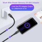 AGVEE 3ft USB-C to Micro USB Cable - 2 Pack