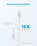 10 ft Braided USB-C Cable for Fast Charging