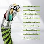 Teyssor 10FT USB-C Nylon Braided Charging Cables