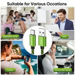 Teyssor 10FT USB-C Nylon Braided Charging Cables