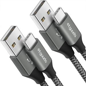 6ft USB A to USB C Charger Cable - 2-Pack